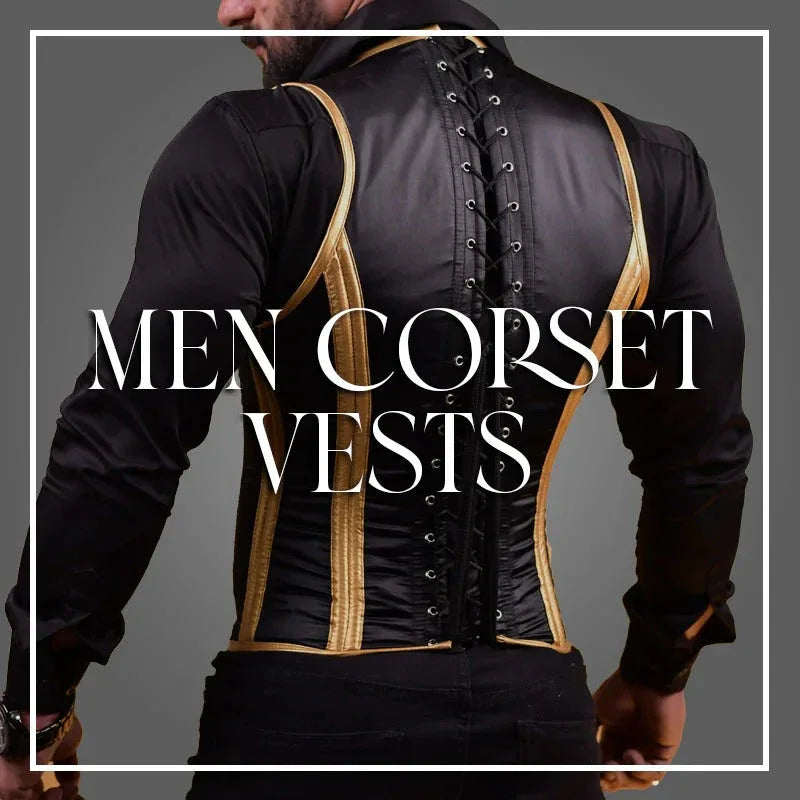 MENS CORSETS & VESTS