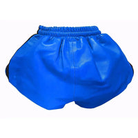Mens Real Leather Shorts