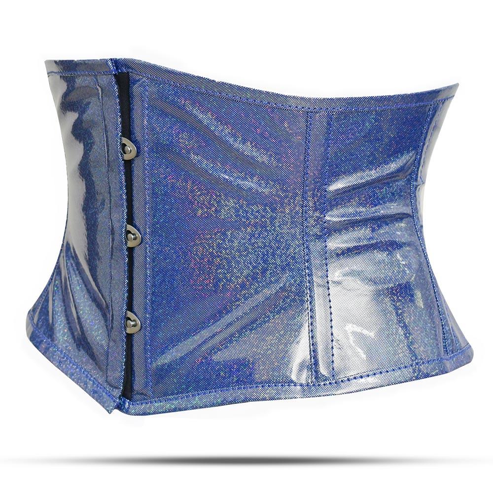 Light Blue Shiny corset