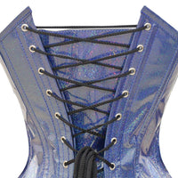 Light Blue Shiny corset
