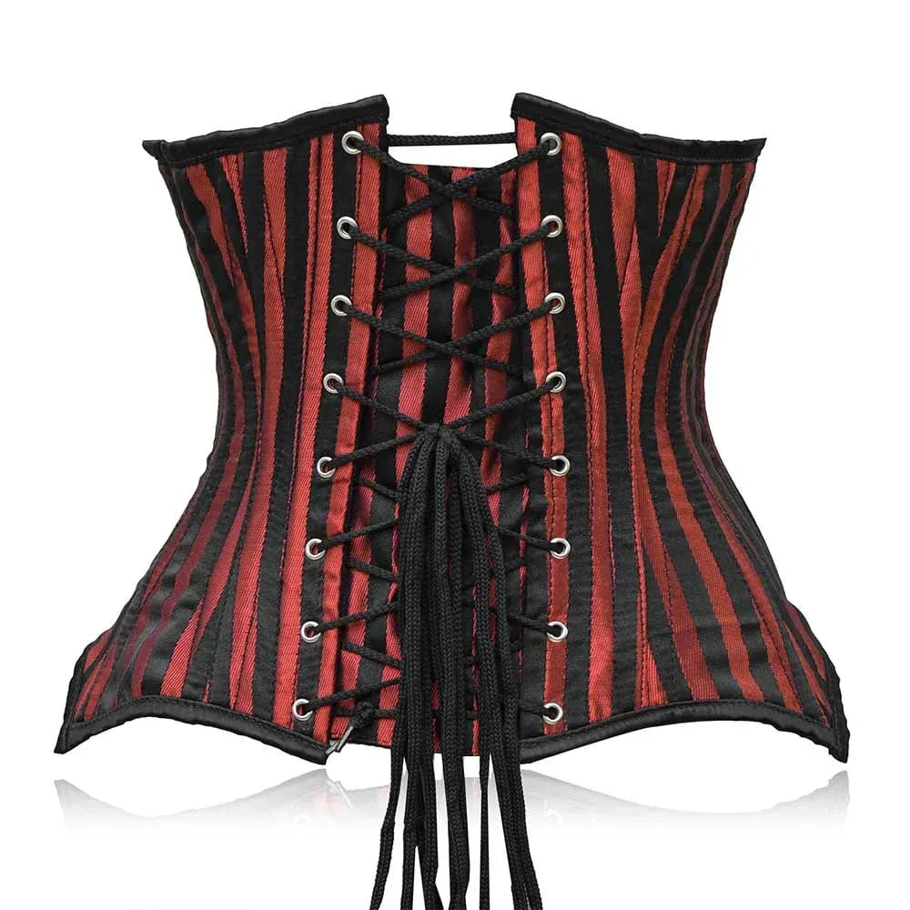 Red Under bust Lacemade corset