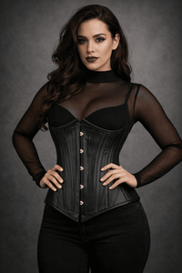Brown Waist Under bust corset - Shapewear