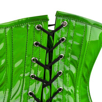 Green Half Bust corset - Laced Corset