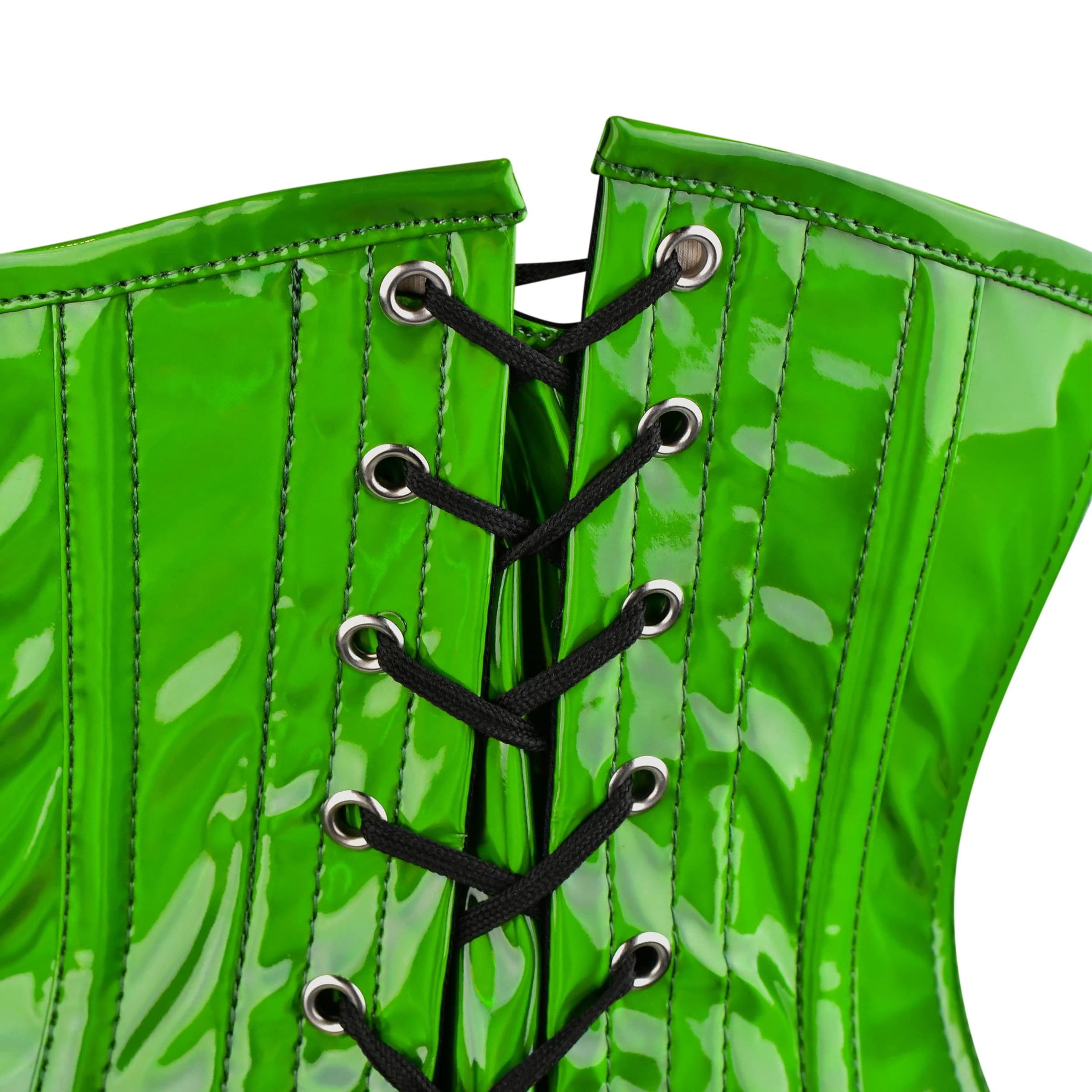 Green Half Bust corset - Laced Corset