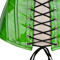 Green Half Bust corset - Laced Corset