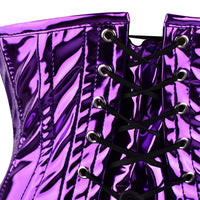 Purple Half Bust corset - Laced Corset