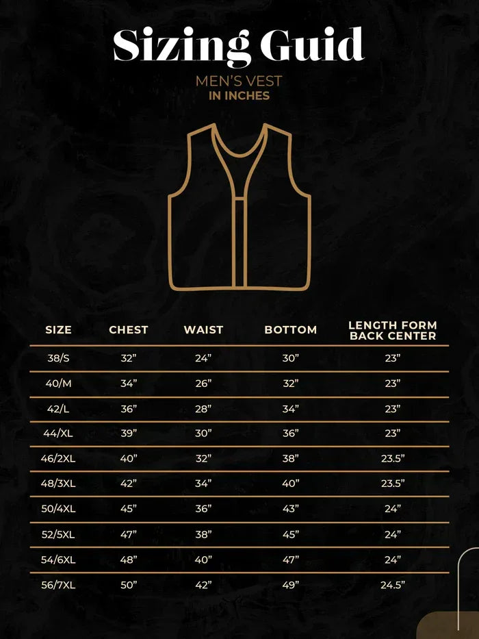 Mens Stripped Line Brocade Corset Vest