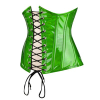 Green Half Bust corset - Laced Corset