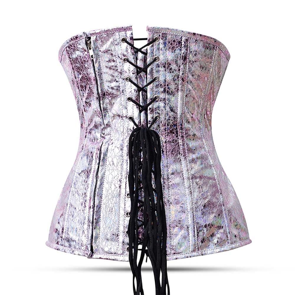 Hot Pink corset Top- Under Bust Corset