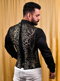 Male corset vests