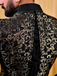 Male corset vests