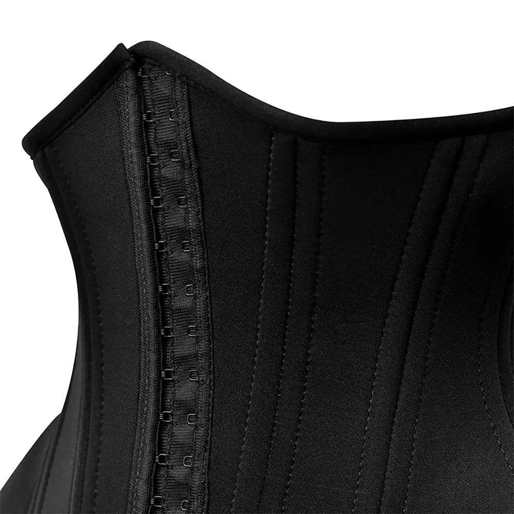 Black Under bust Spandex Waist Trainer