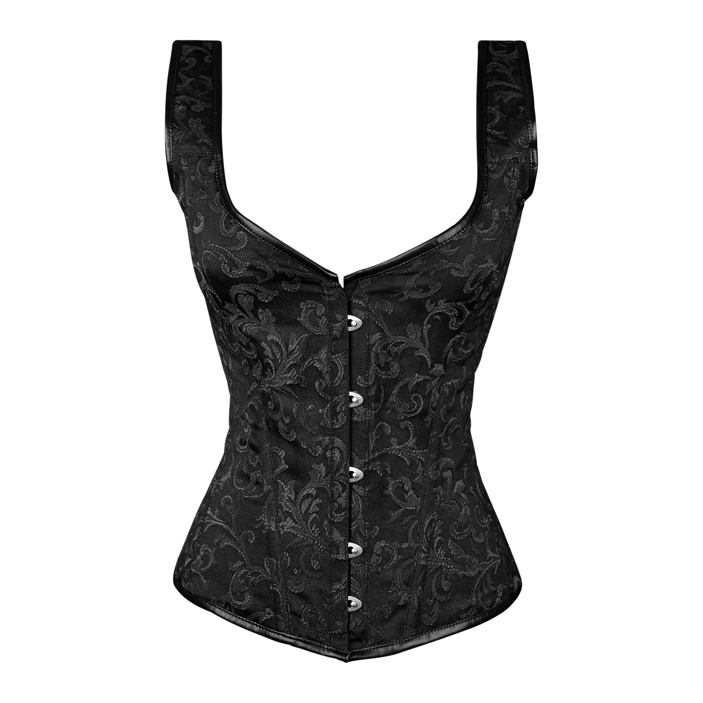 Black OverBust Vest Corset