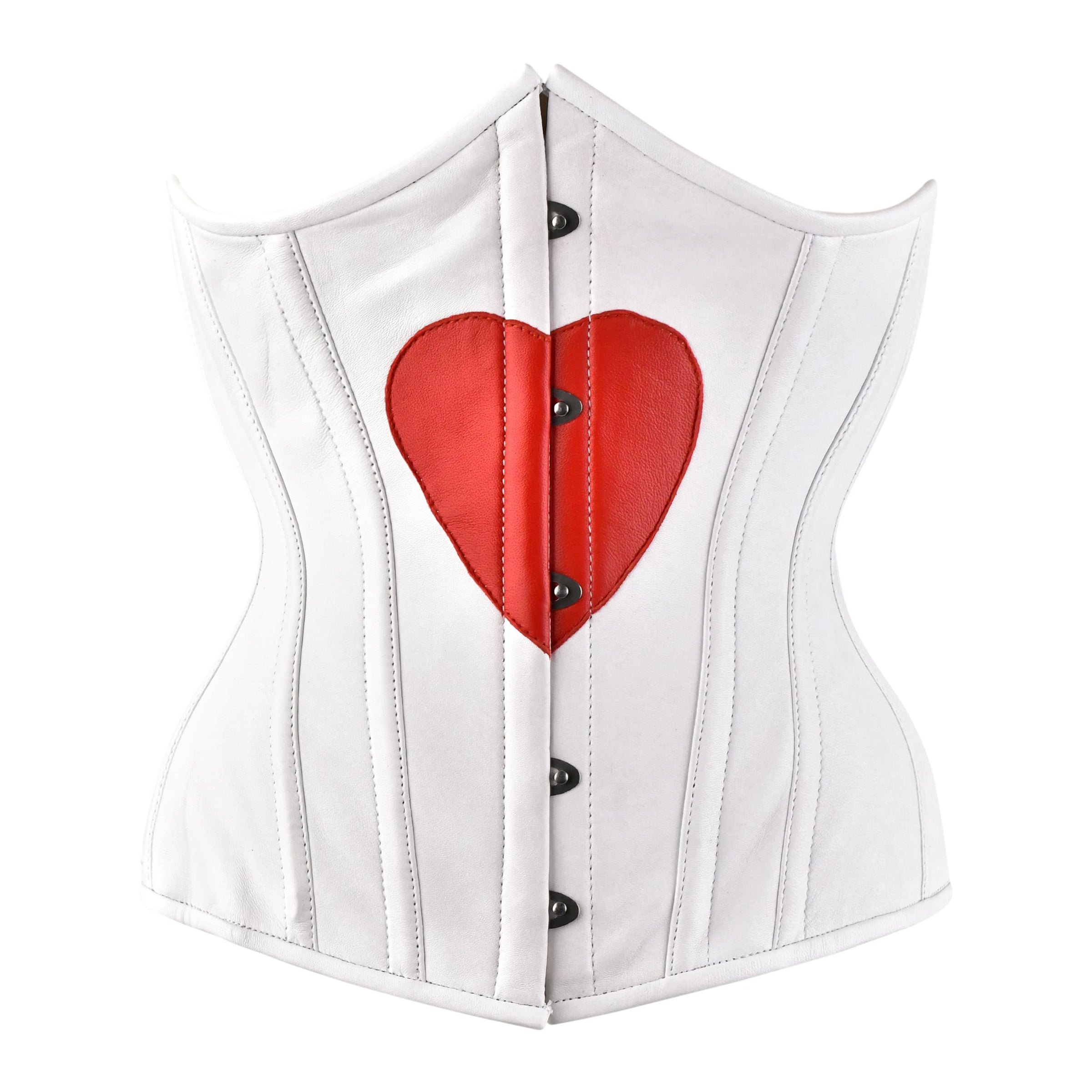 Heart Style corset top - Under Bust Steel Boned Corset