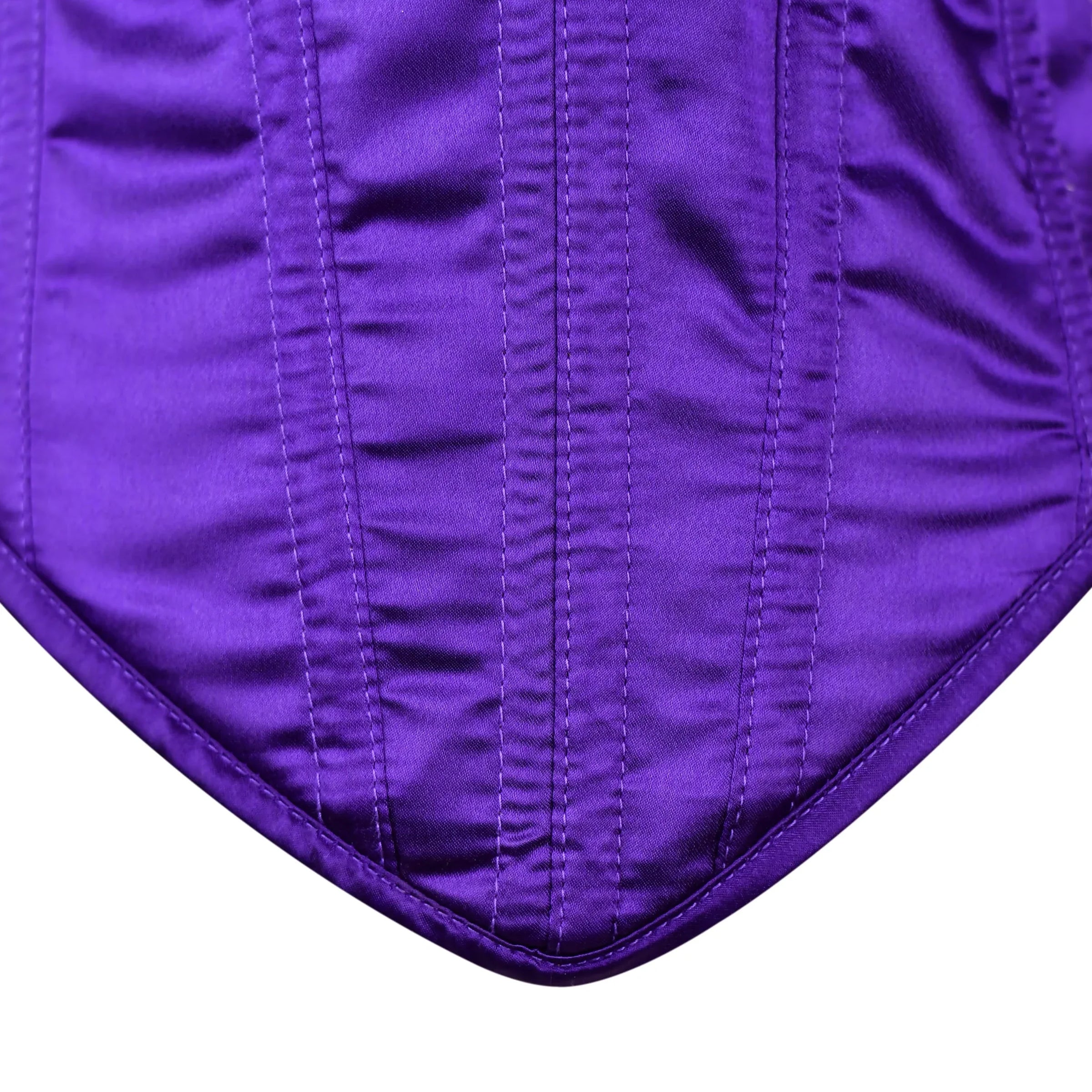 Purple Satin corset top