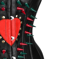 Heart Style corset top - Under Bust Steel Boned Corset