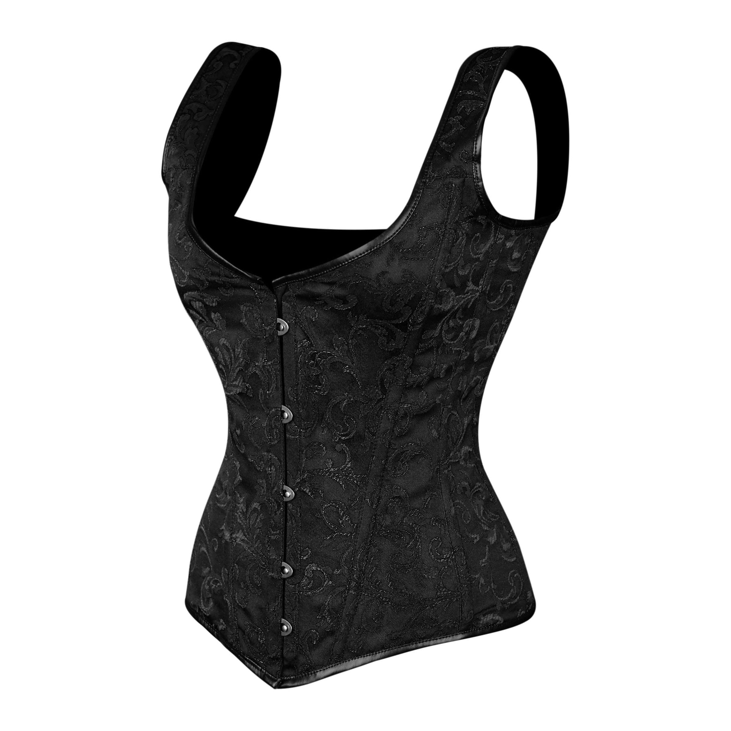 Black OverBust Vest Corset