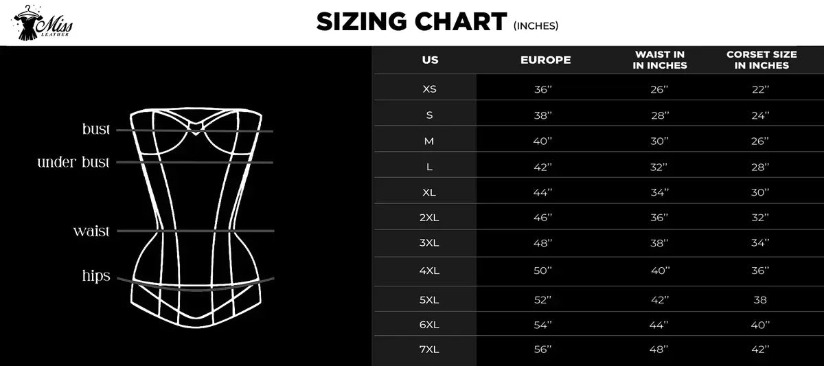 Underbust Short Torso Waist trainer - Laced Corsets